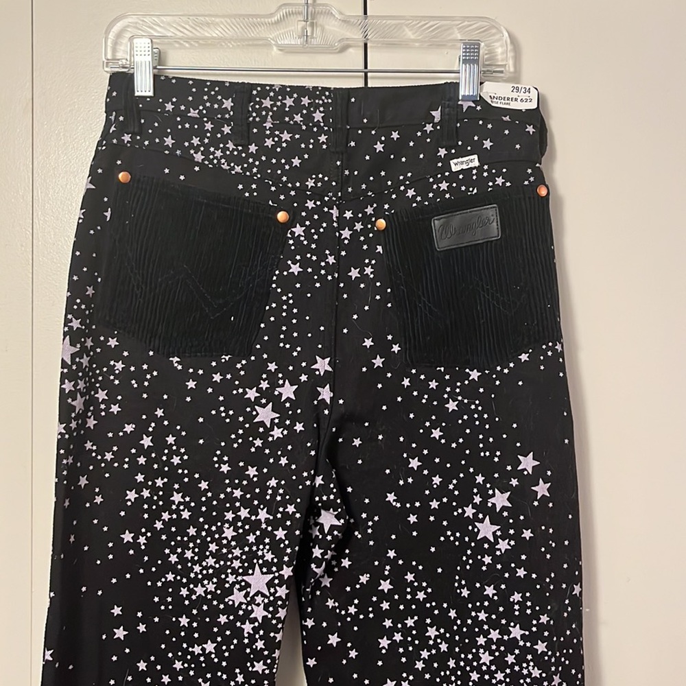 Free People X Wrangler High Rise Flare Jeans - Picture 4 of 6